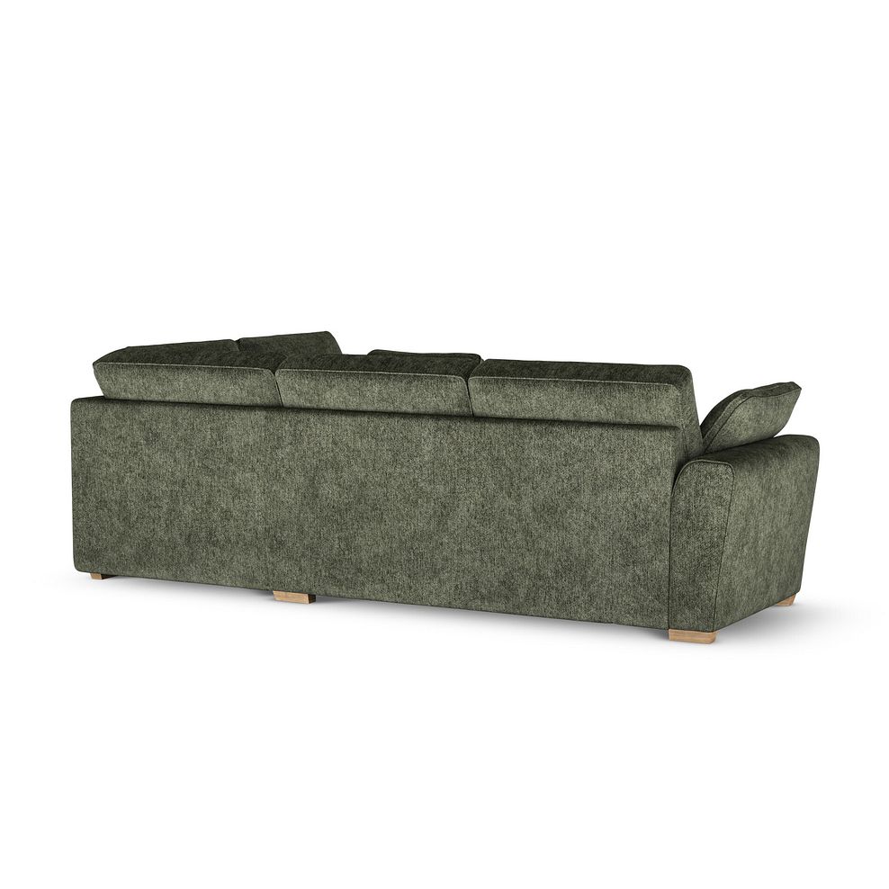 Melton Left Hand Corner Sofa in Tilda Emerald Fabric 4