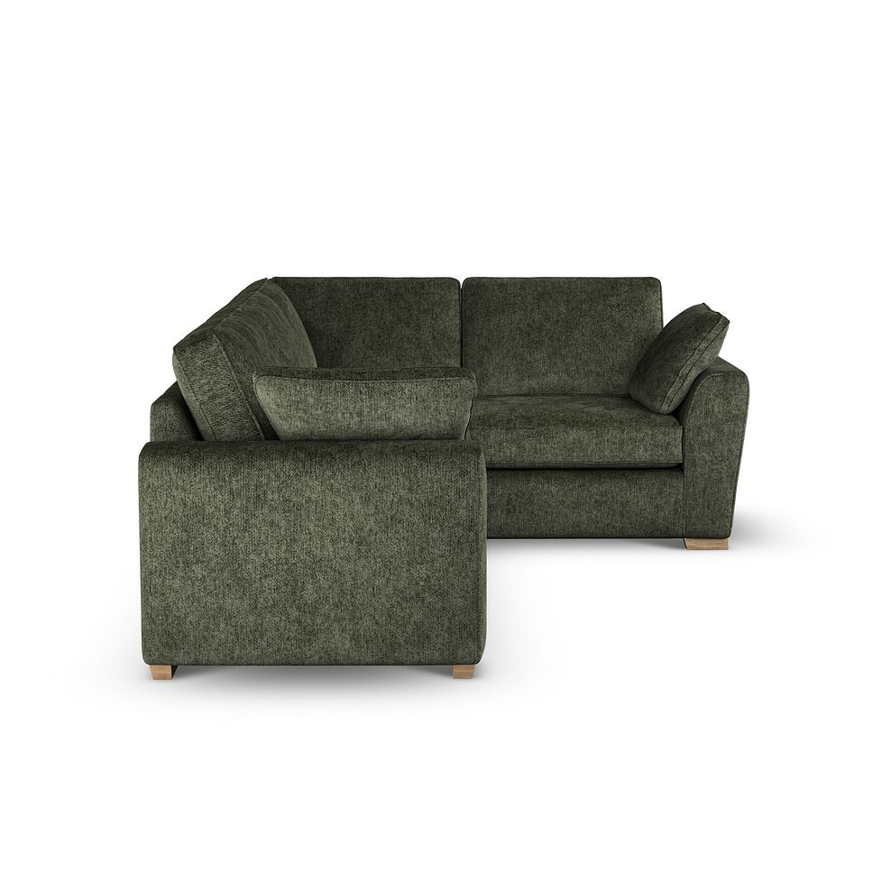 Melton Left Hand Corner Sofa in Tilda Emerald Fabric 3