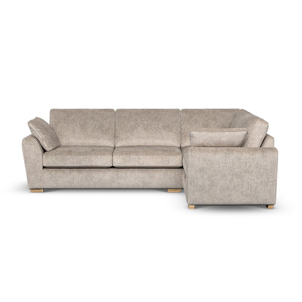 Melton Left Hand Corner Sofa in  Tilda Latte Fabric 2