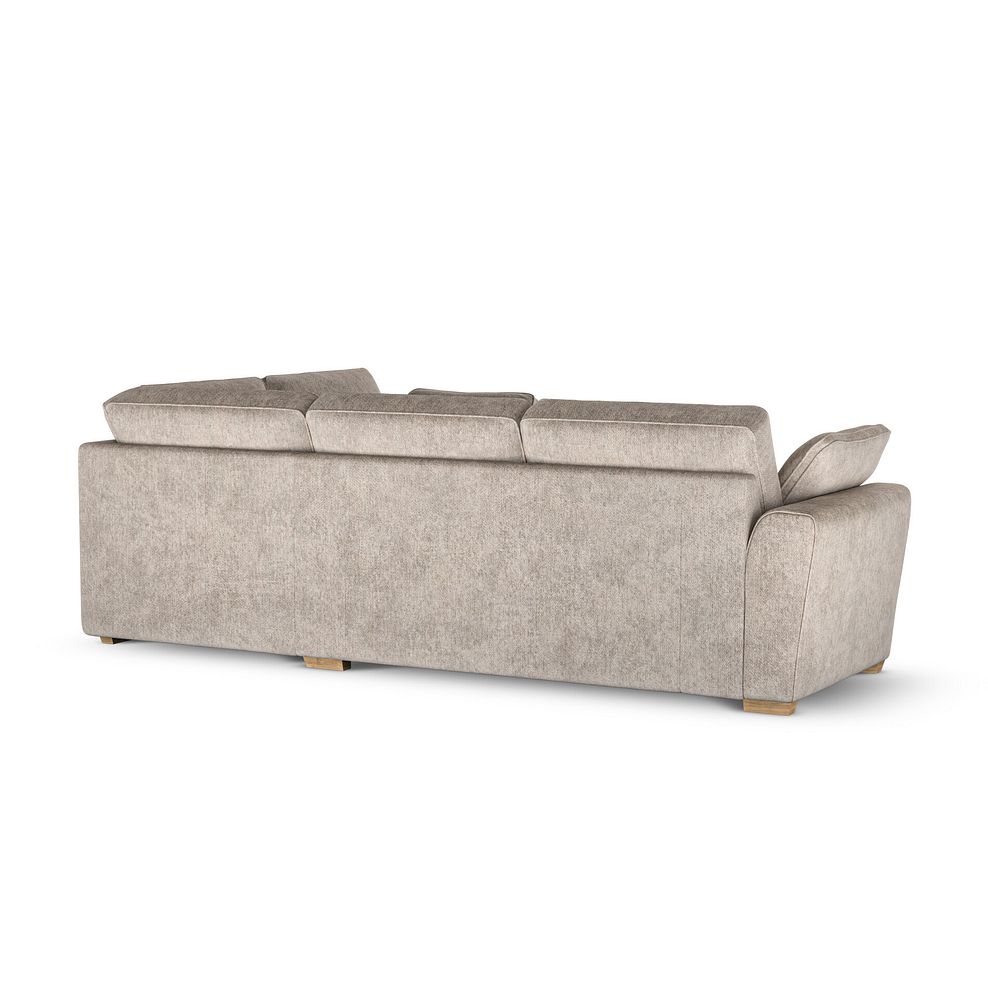 Melton Left Hand Corner Sofa in  Tilda Latte Fabric 4