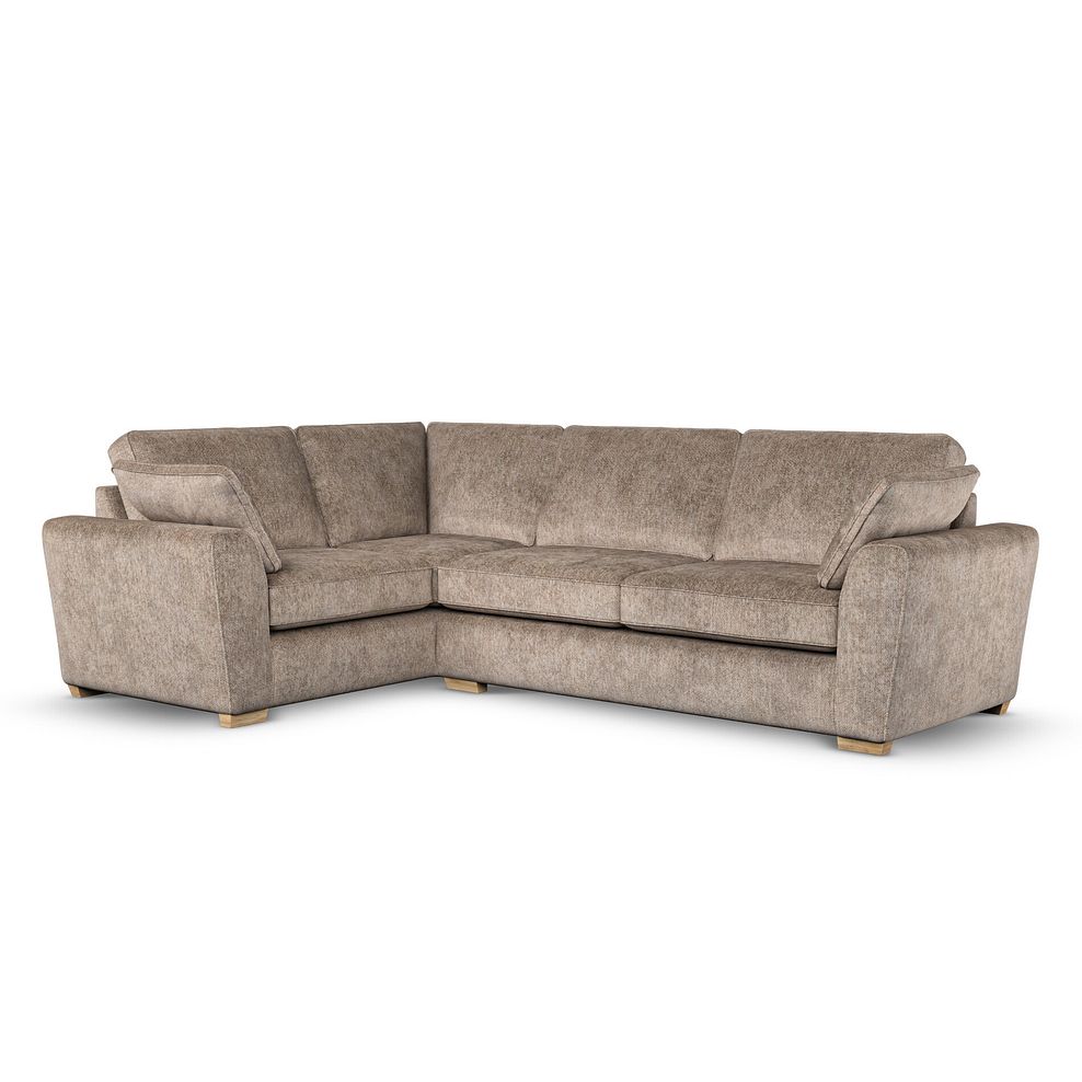 Melton Right Hand Corner Sofa in Tilda Caramel Fabric 1