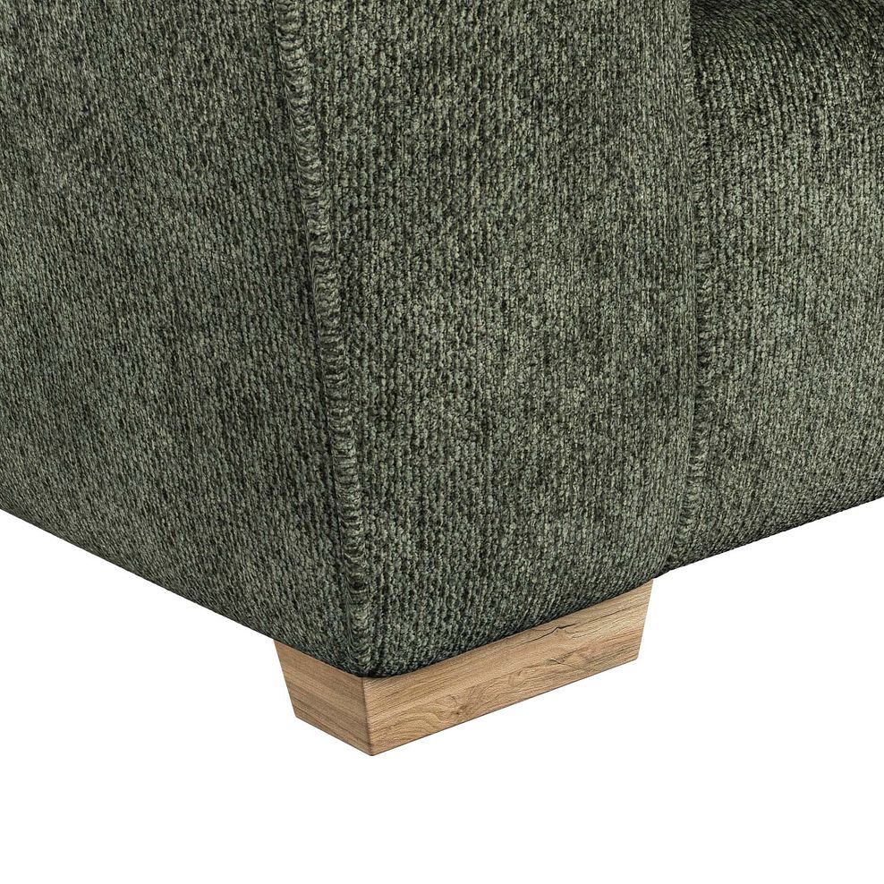 Melton Right Hand Corner Sofa in Tilda Emerald Fabric 10