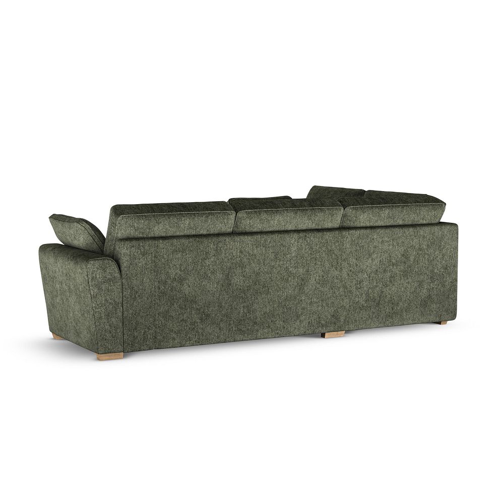 Melton Right Hand Corner Sofa in Tilda Emerald Fabric 4