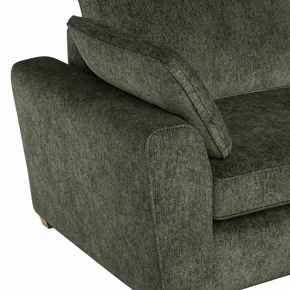 Melton Right Hand Corner Sofa in Tilda Emerald Fabric 6