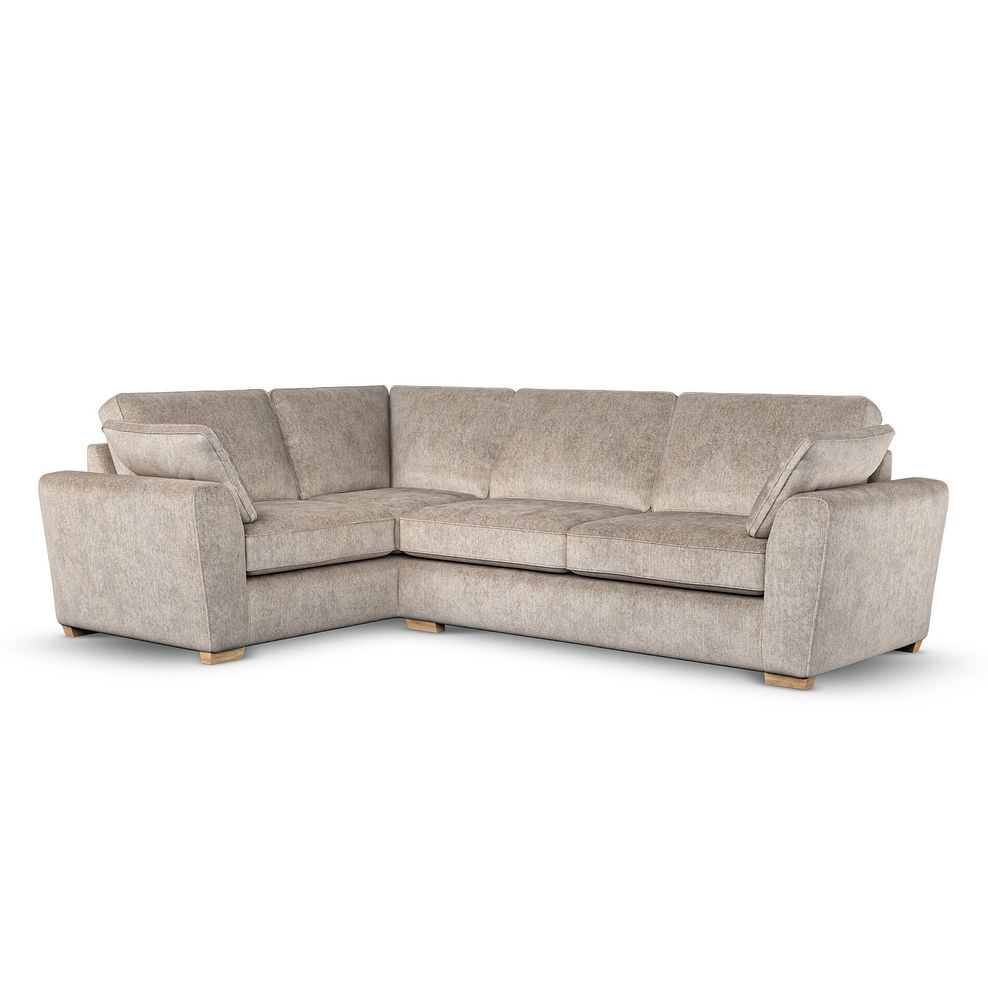Melton Right Hand Corner Sofa in  Tilda Latte Fabric 1