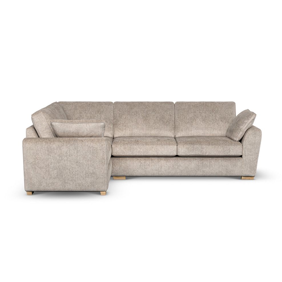 Melton Right Hand Corner Sofa in  Tilda Latte Fabric 2