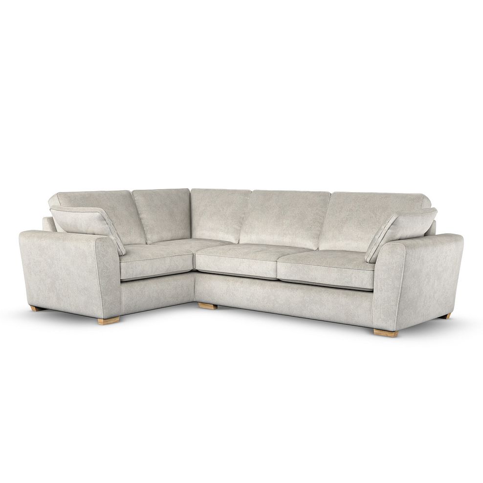 Melton Right Hand Corner Sofa in Tilda Natural Fabric 1