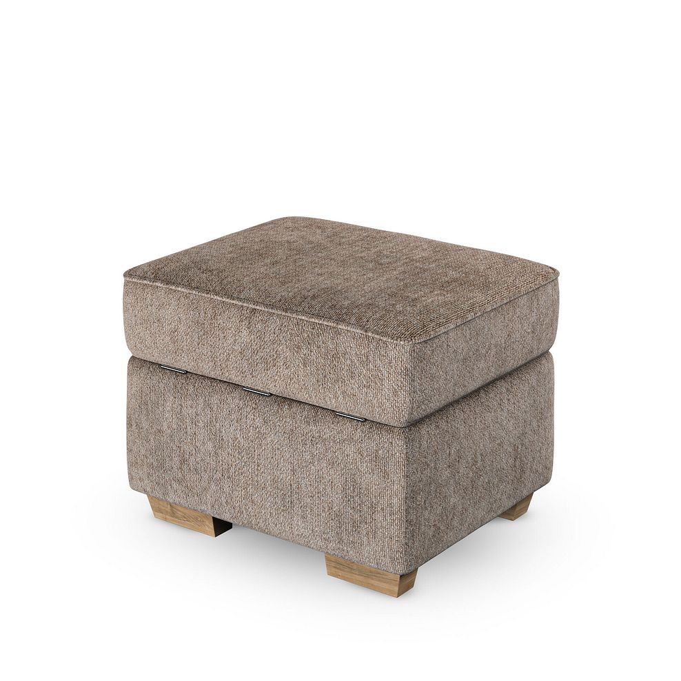 Melton Storage Footstool in Tilda Caramel Fabric 4