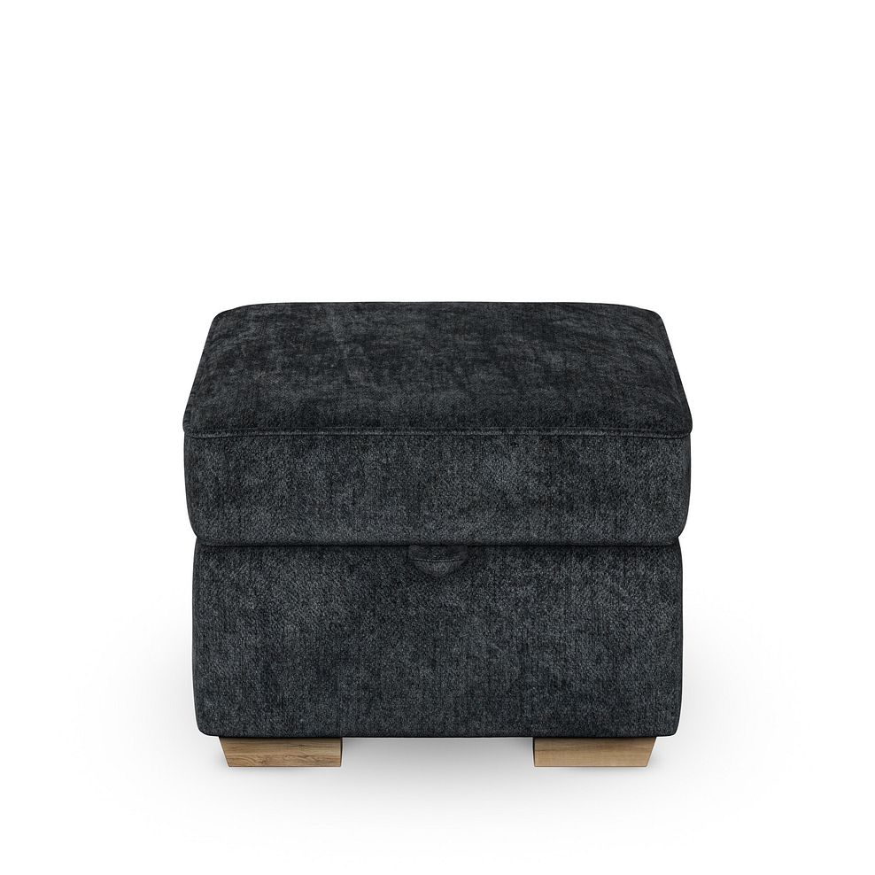 Melton Storage Footstool in Tilda Midnight Fabric 3
