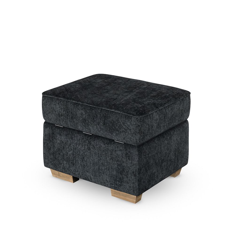 Melton Storage Footstool in Tilda Midnight Fabric 4