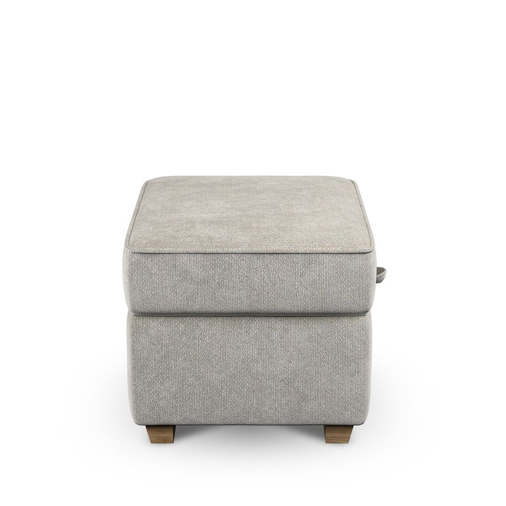 Melton Storage Footstool in Tilda Natural Fabric 5