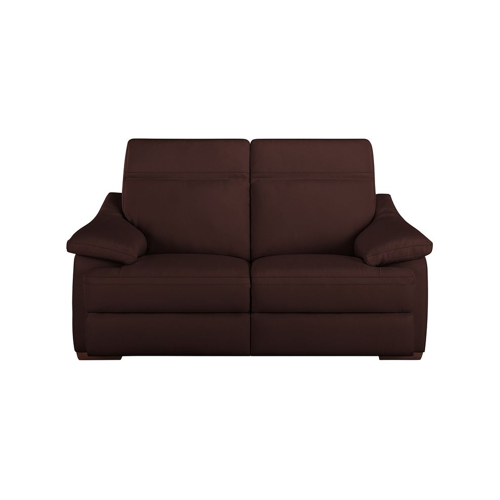 Milano 2 Seater Sofa in Chestnut Leather Thumbnail 2