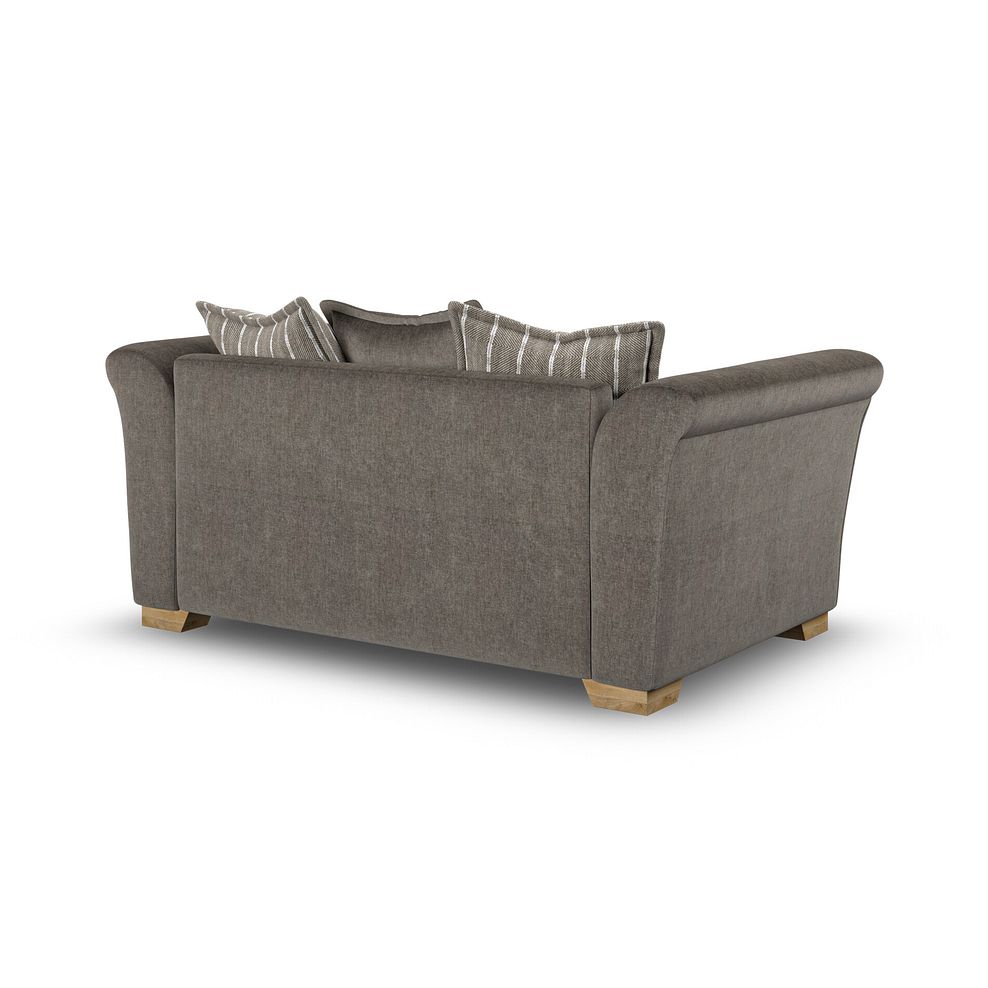 Milldale 2 Seater Pillow Back Sofa in Garda Moody Fabric with Earth Scatters 3