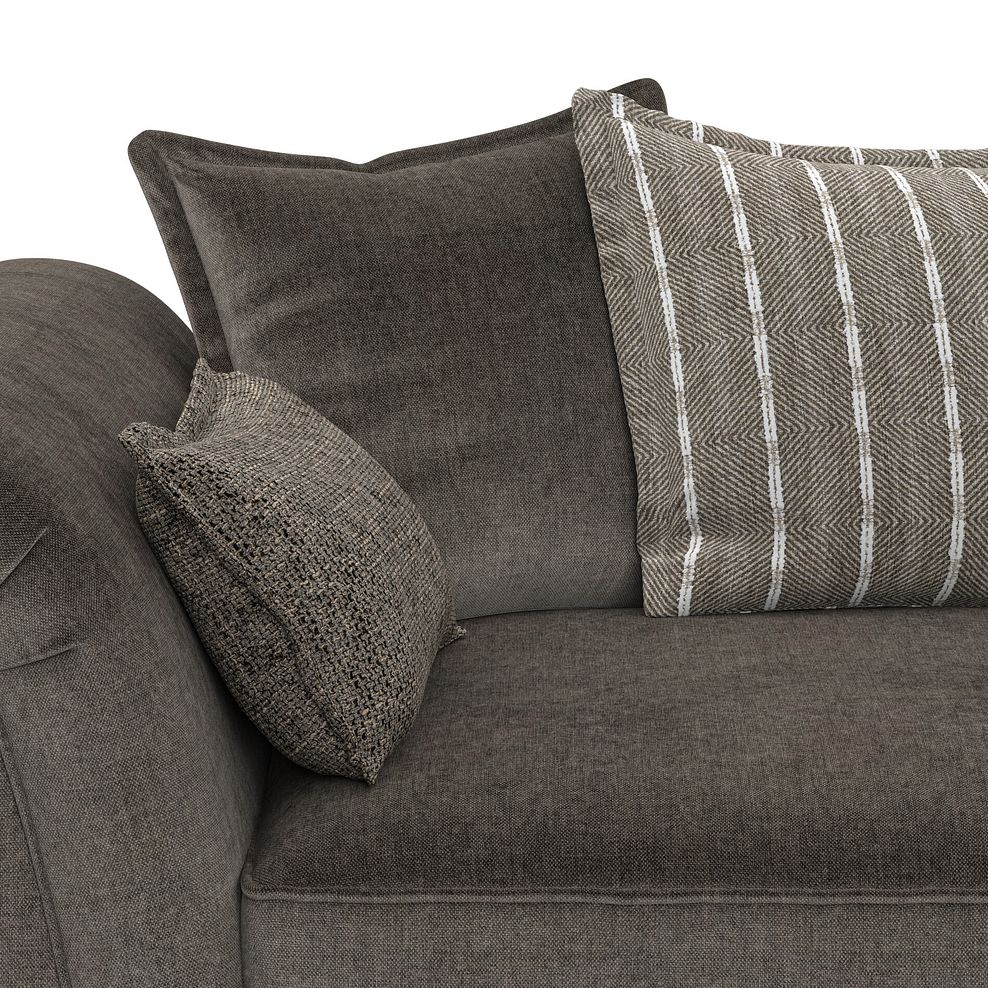 Milldale 2 Seater Pillow Back Sofa in Garda Moody Fabric with Earth Scatters 7