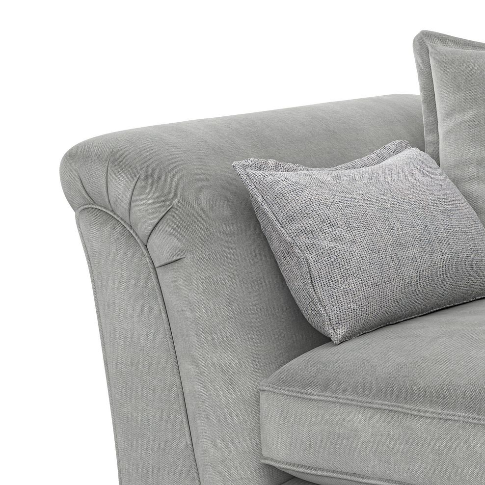 Milldale 2 Seater Pillow Back Sofa in Garda Showers Fabric with Grey Scatters 6