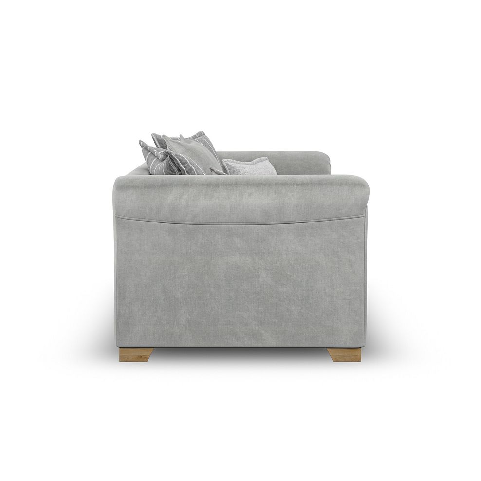 Milldale 2 Seater Pillow Back Sofa in Garda Showers Fabric with Grey Scatters 7