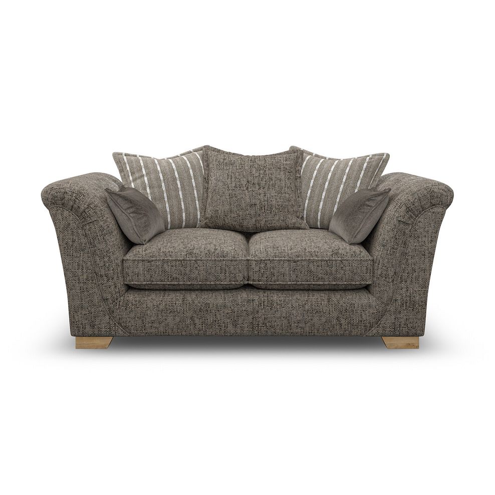 Milldale 2 Seater Pillow Back Sofa in  Milo Mocha Fabric with Earth Scatters 2