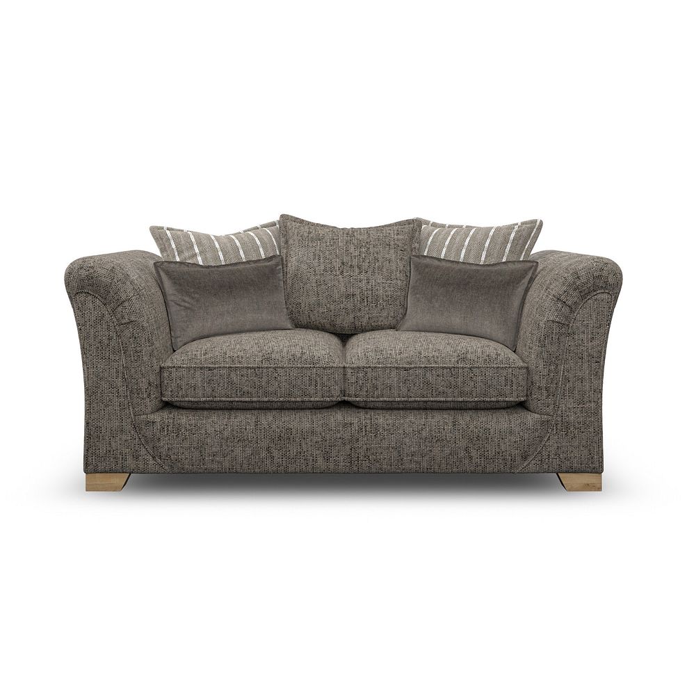 Milldale 2 Seater Pillow Back Sofa in  Milo Mocha Fabric with Earth Scatters 4