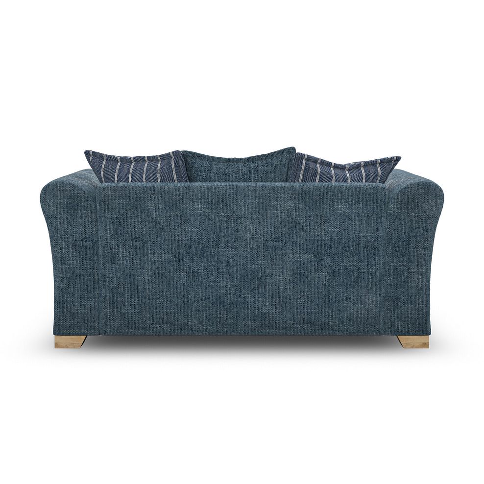 Milldale 2 Seater Pillow Back Sofa in  Milo Navy Fabric with Navy Scatters 6