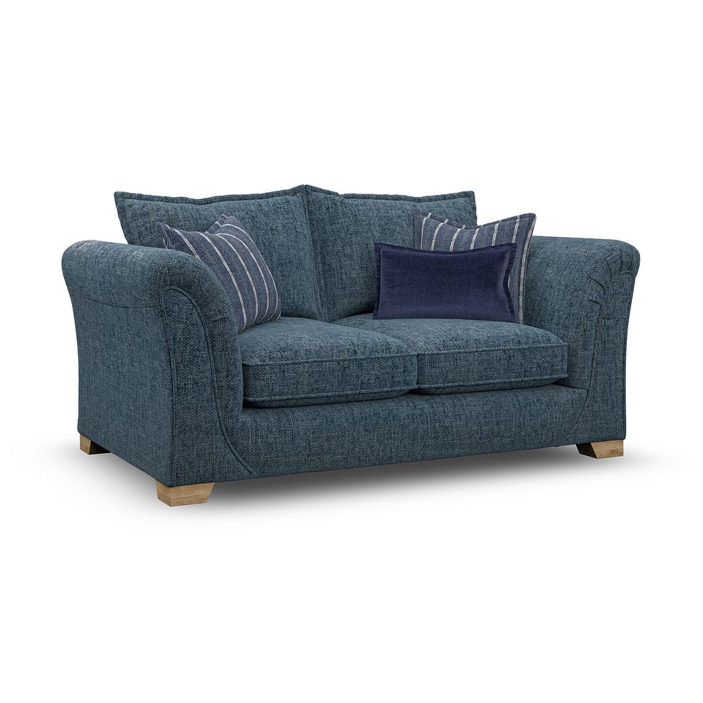 Milldale 2 Seater Sofa in Garda Atomic Fabric with Navy Scatters 3