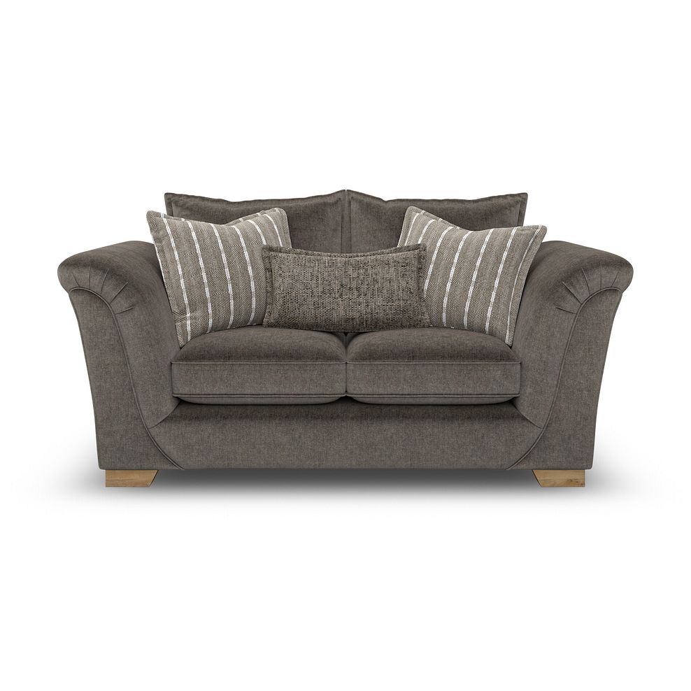 Milldale 2 Seater Sofa in Garda Moody Fabric with Earth Scatters 2