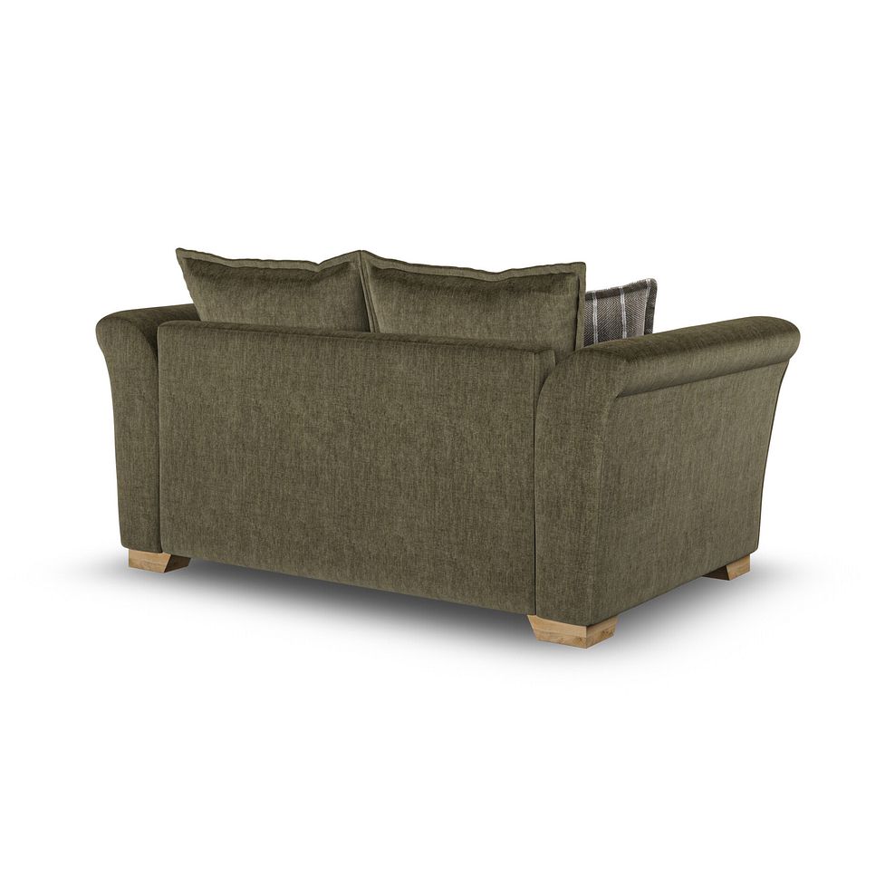 Milldale 2 Seater Sofa in Garda Seaweed Fabric with Earth Scatters 3