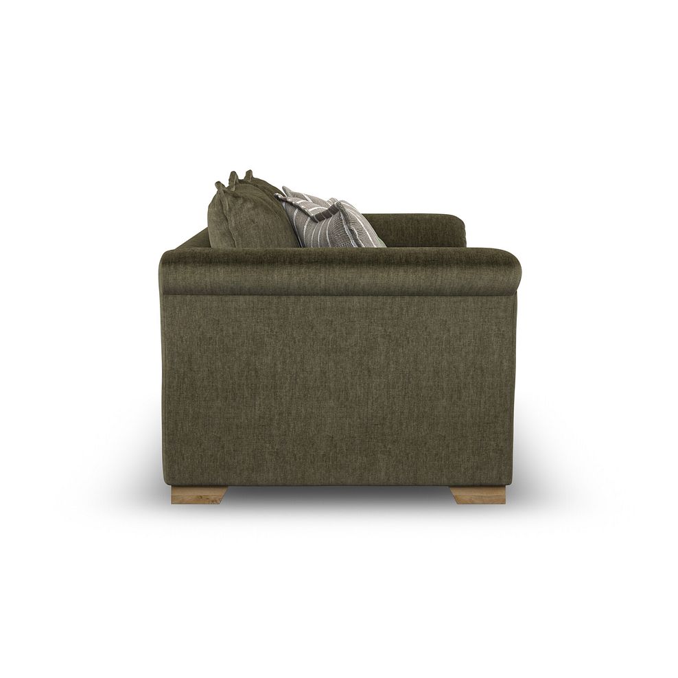 Milldale 2 Seater Sofa in Garda Seaweed Fabric with Earth Scatters 5