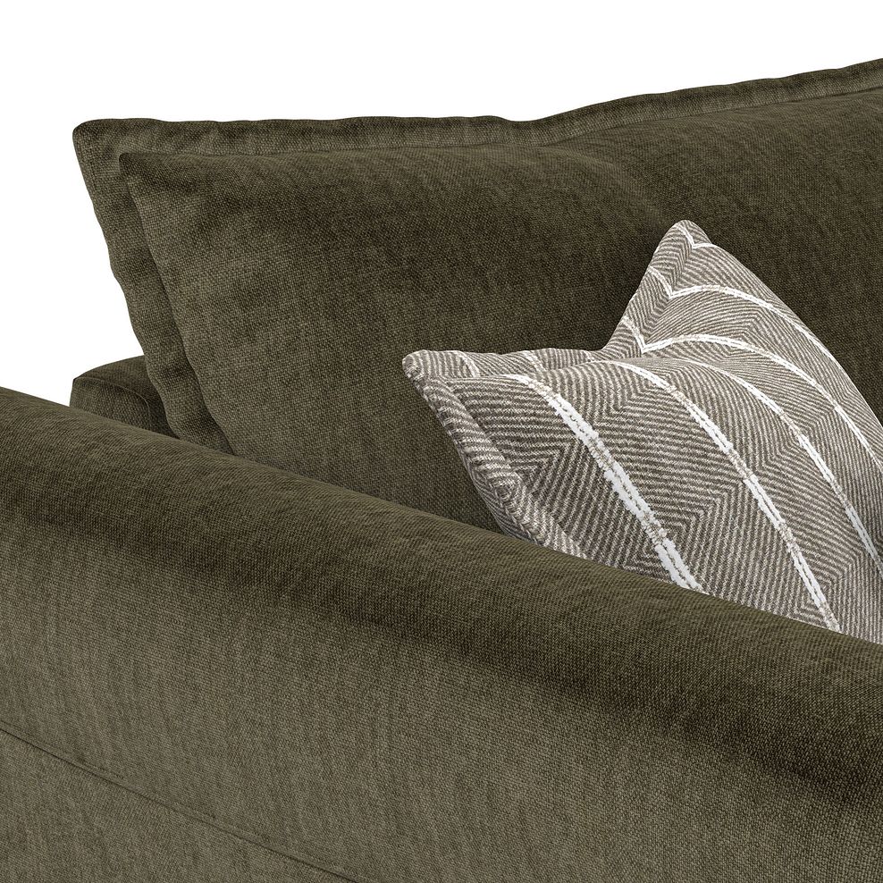 Milldale 2 Seater Sofa in Garda Seaweed Fabric with Earth Scatters 14