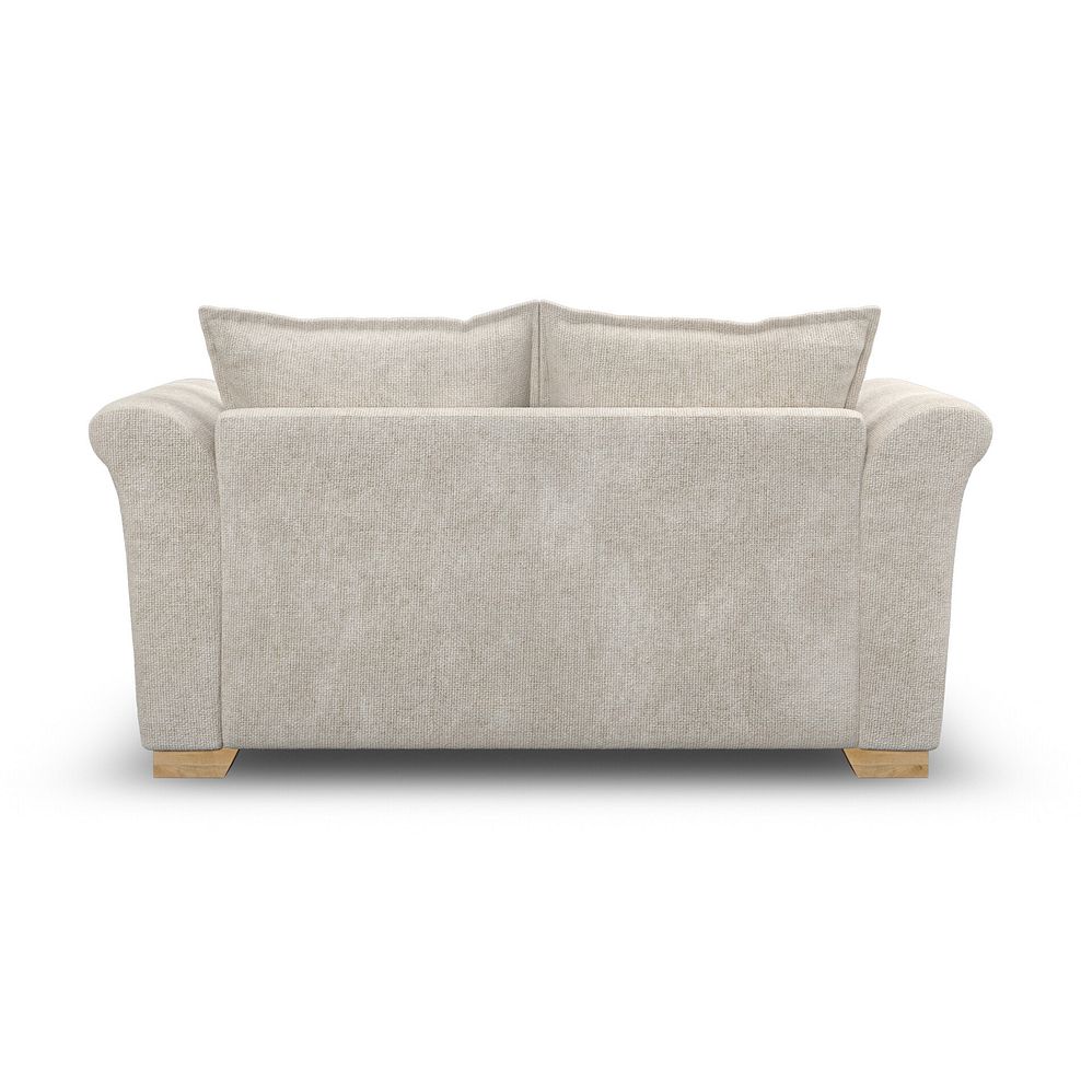 Milldale 2 Seater Sofa in Milo Cream Fabric with Linen Scatters 4