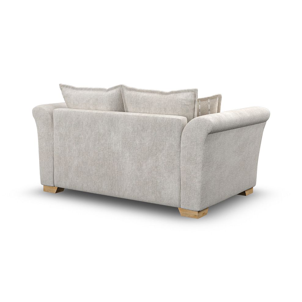 Milldale 2 Seater Sofa in  Milo Ivory Fabric with Linen Scatters 3