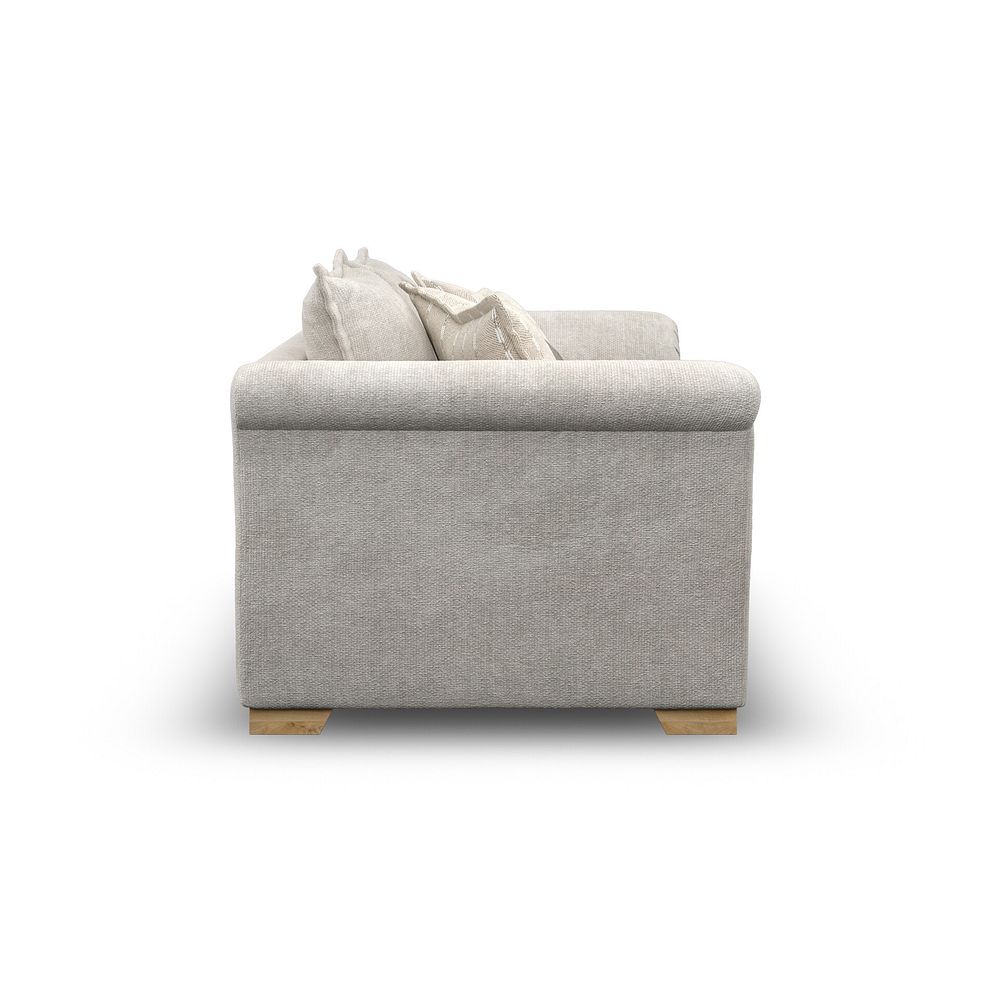 Milldale 2 Seater Sofa in  Milo Ivory Fabric with Linen Scatters 5