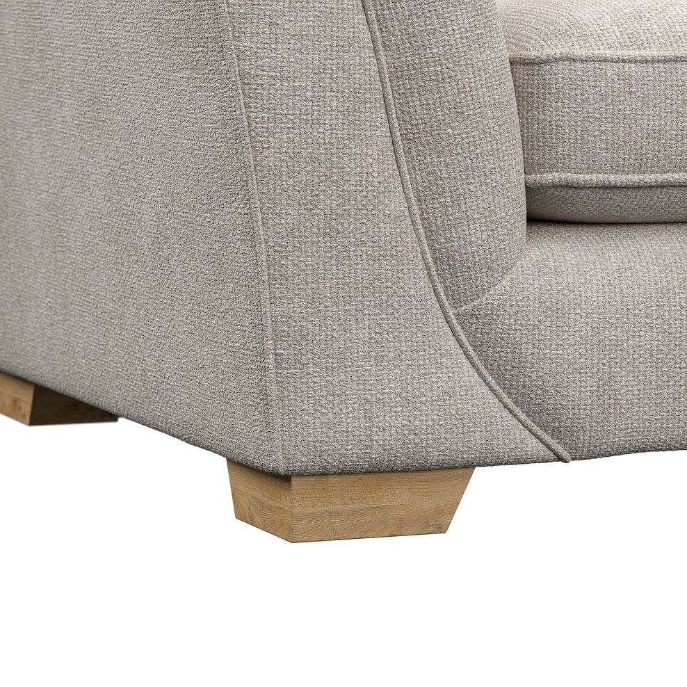Milldale 2 Seater Sofa in  Milo Ivory Fabric with Linen Scatters 7