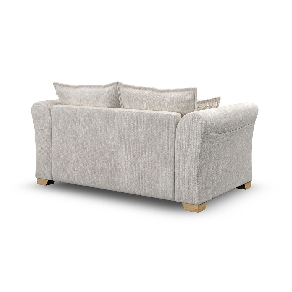 Milldale 2 Seater Sofa in  Milo Ivory Fabric with Linen Scatters 5