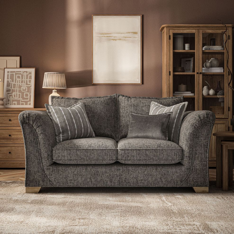 Milldale 2 Seater Sofa in  Milo Mocha Fabric with Earth Scatters 2
