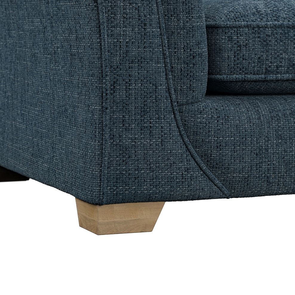 Milldale 2 Seater Sofa in  Milo Navy Fabric with Navy Scatters 11