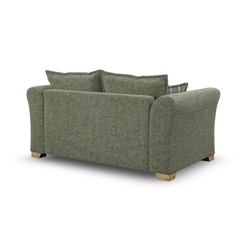 Milldale 2 Seater Sofa in Milo Olive Fabric with Earth Scatters 5