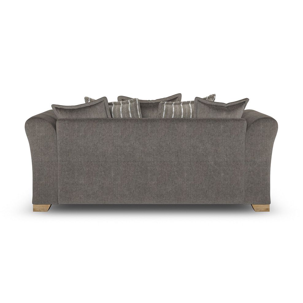 Milldale 3 Seater Pillow Back Sofa in Garda Moody Fabric with Earth Scatters 6