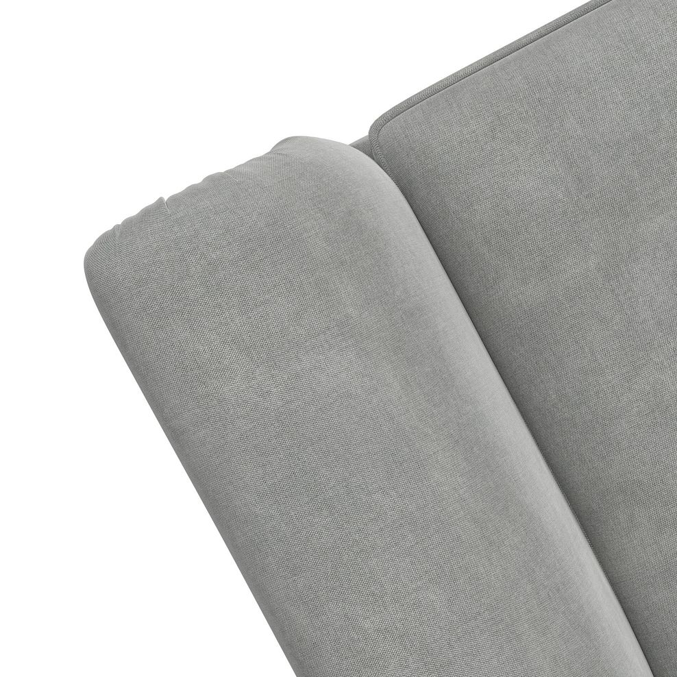 Milldale 3 Seater Pillow Back Sofa in Garda Showers Fabric with Grey Scatters 10