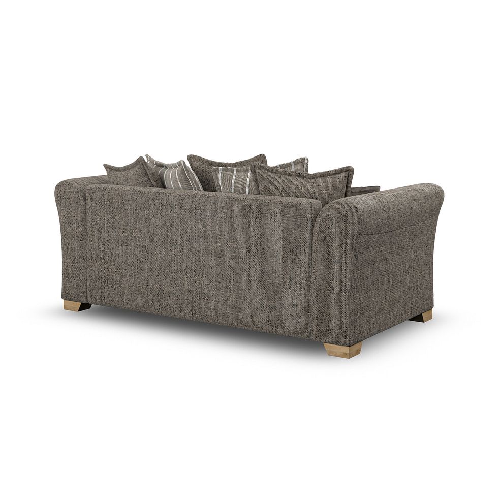 Milldale 3 Seater Pillow Back Sofa in  Milo Mocha Fabric with Earth Scatters 5