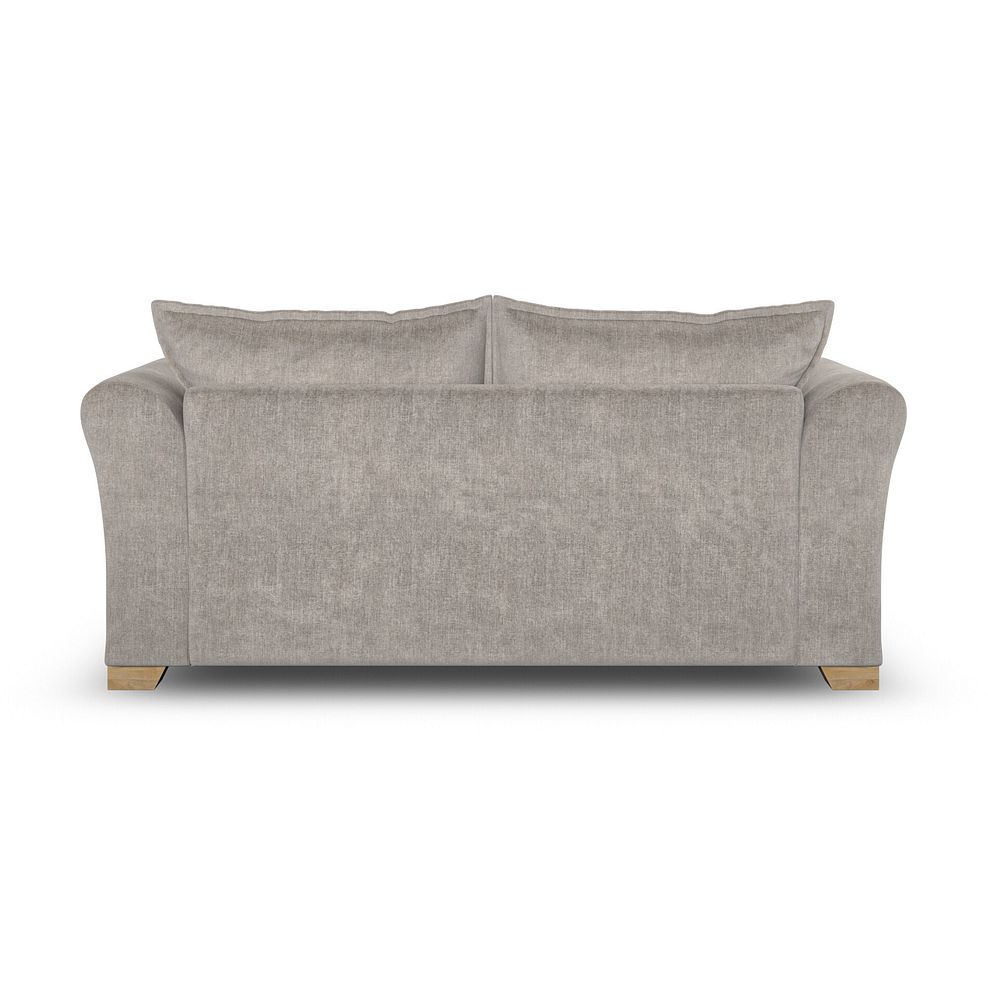 Milldale 3 Seater Sofa in Garda Acier Fabric with Linen Scatters 6