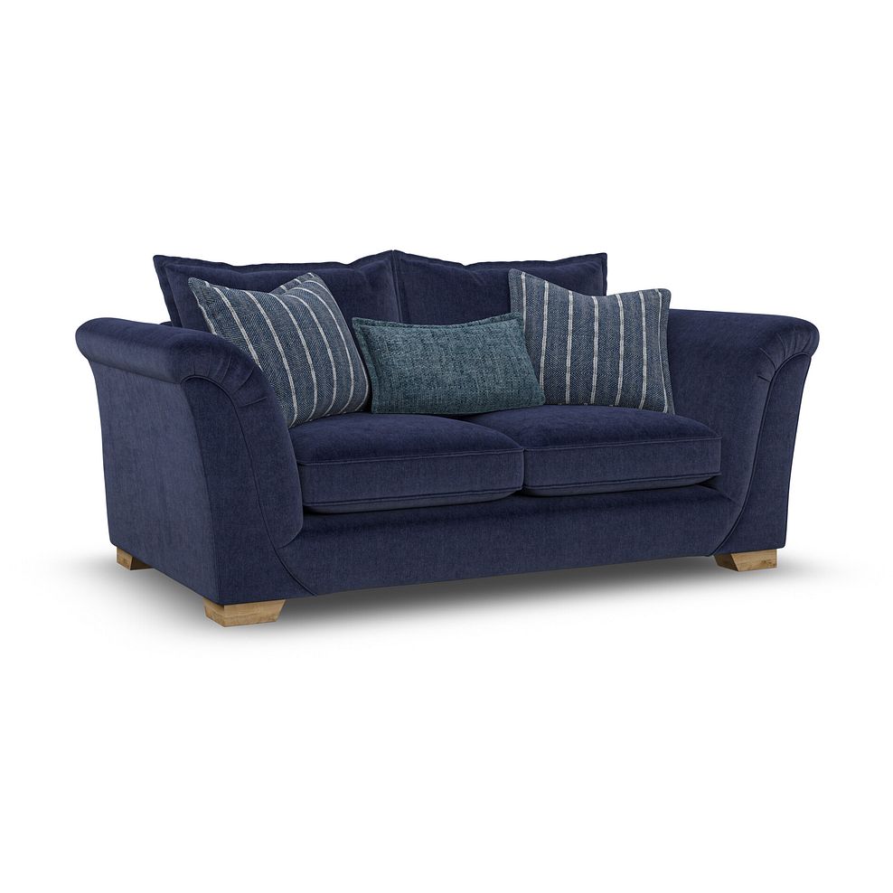 Milldale 3 Seater Sofa in Garda Atomic Fabric with Navy Scatters 1