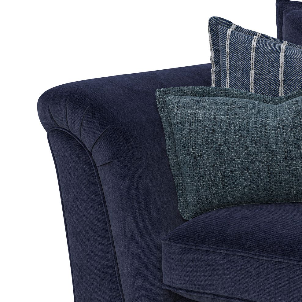 Milldale 3 Seater Sofa in Garda Atomic Fabric with Navy Scatters 9