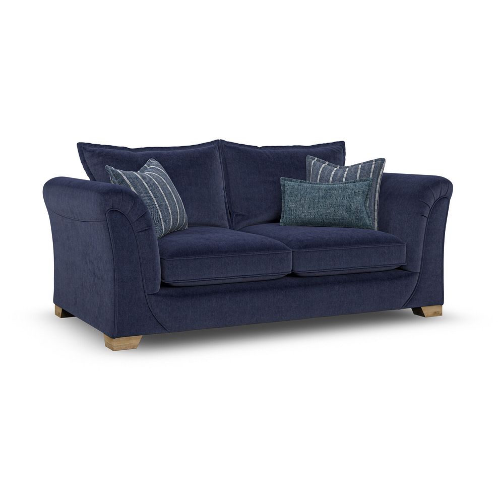 Milldale 3 Seater Sofa in Garda Atomic Fabric with Navy Scatters 3