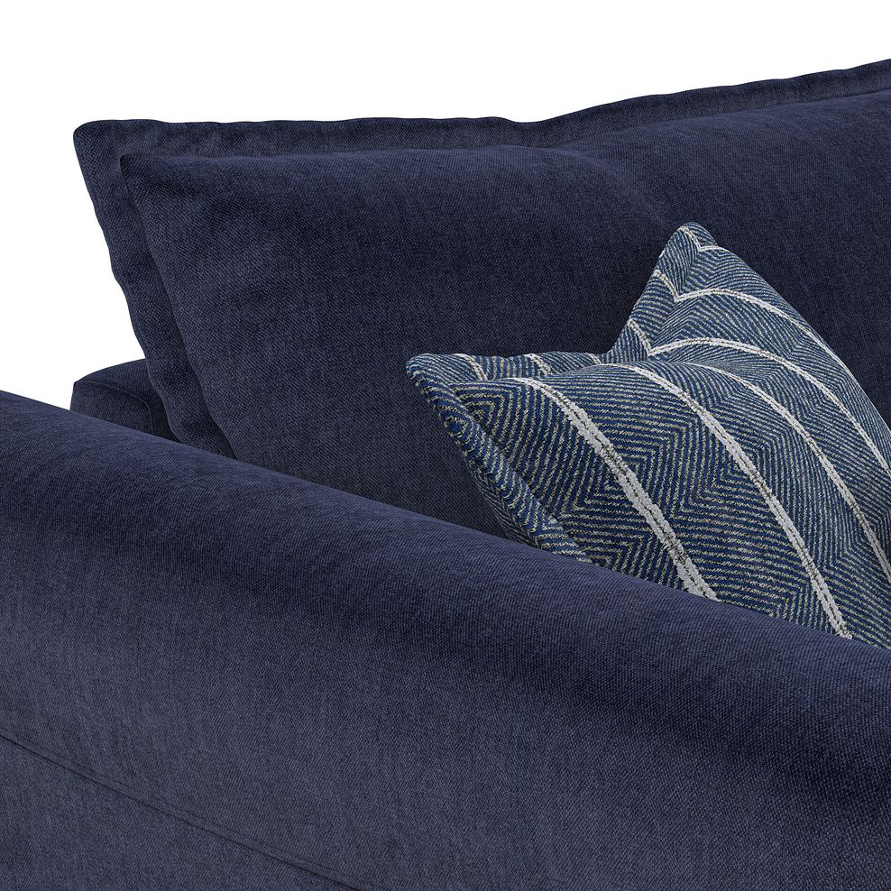 Milldale 3 Seater Sofa in Garda Atomic Fabric with Navy Scatters 12