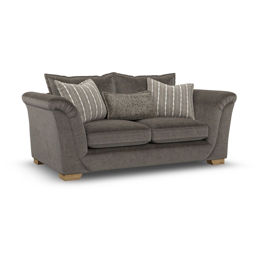 Milldale 3 Seater Sofa in Garda Moody Fabric with Earth Scatters 1