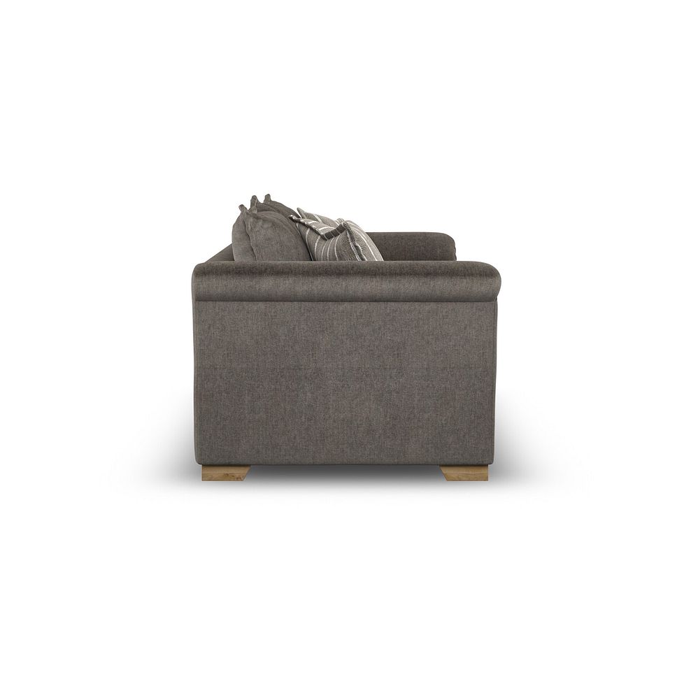 Milldale 3 Seater Sofa in Garda Moody Fabric with Earth Scatters 5