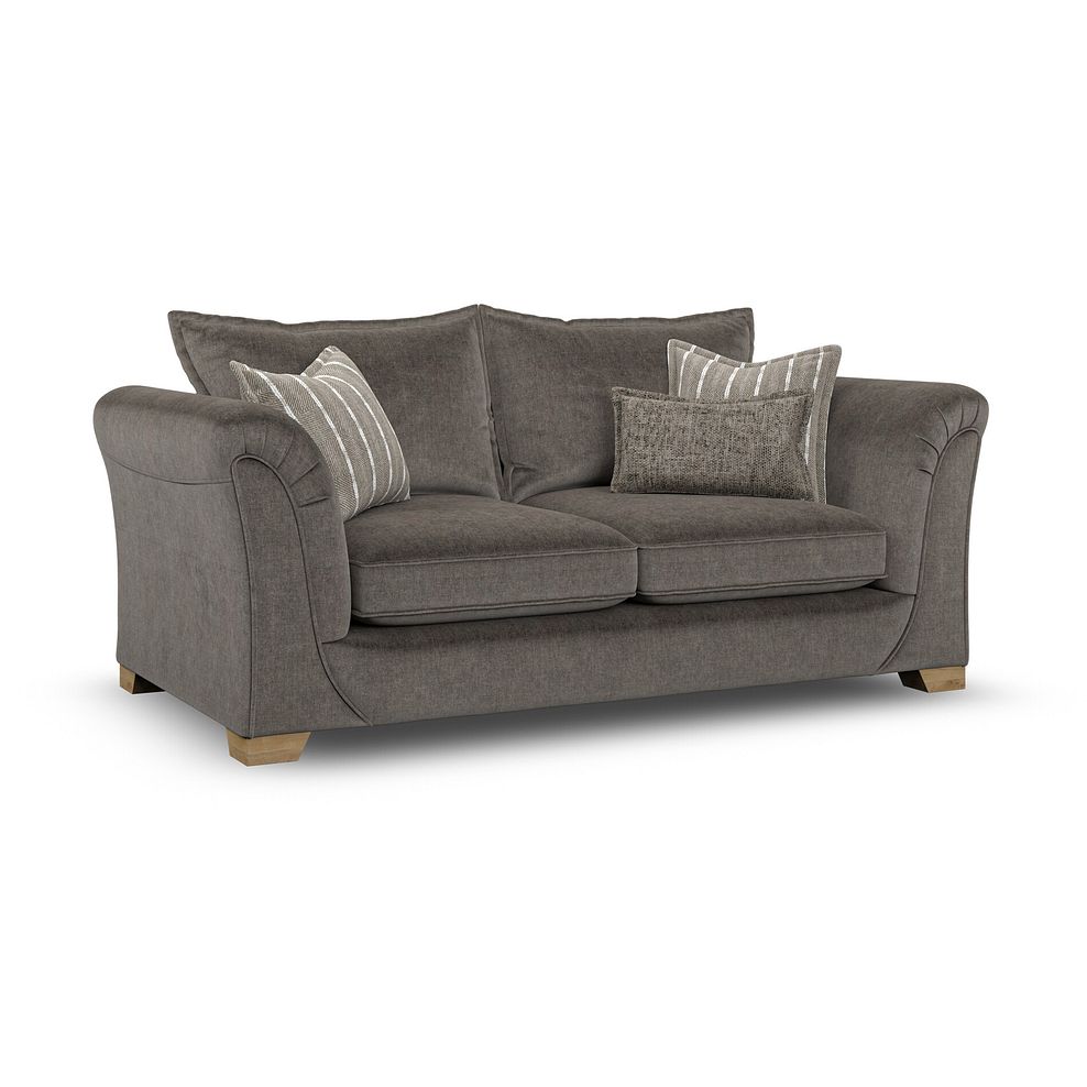 Milldale 3 Seater Sofa in Garda Moody Fabric with Earth Scatters 3