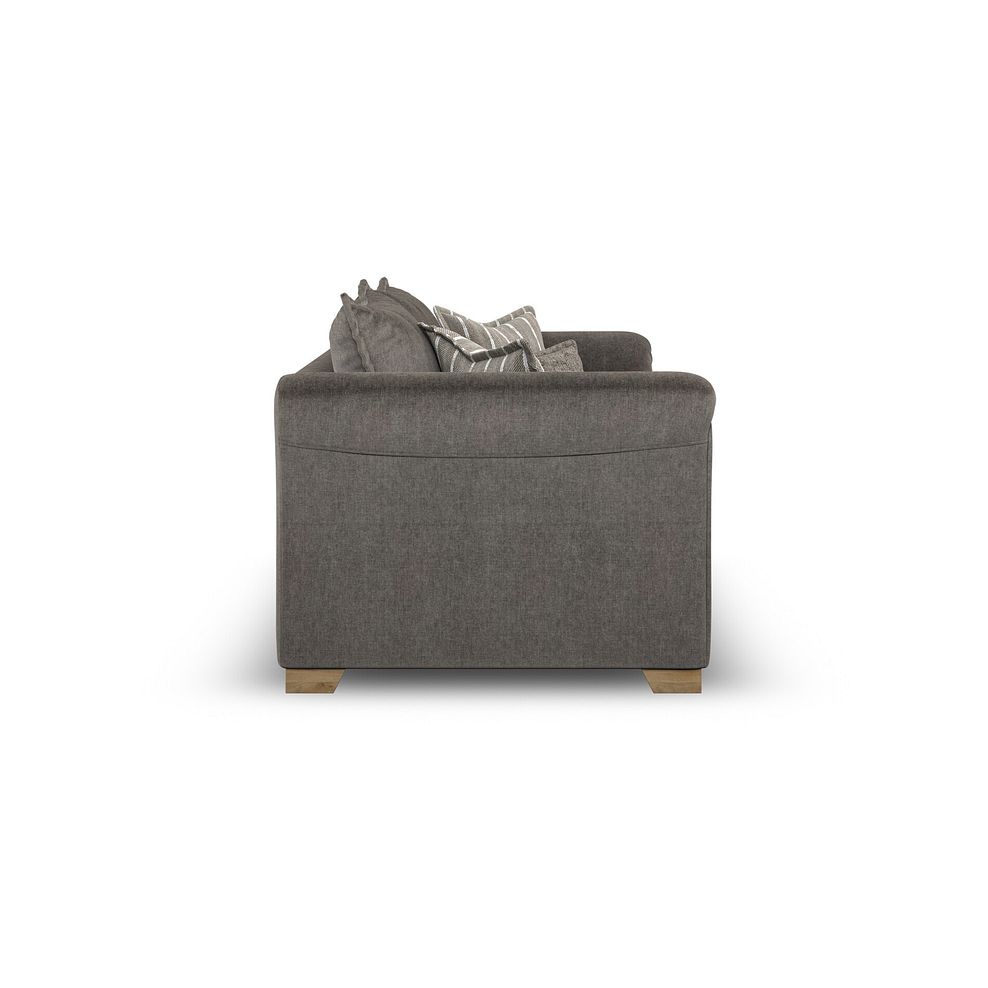 Milldale 3 Seater Sofa in Garda Moody Fabric with Earth Scatters 7
