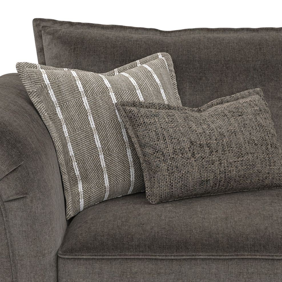 Milldale 3 Seater Sofa in Garda Moody Fabric with Earth Scatters 8