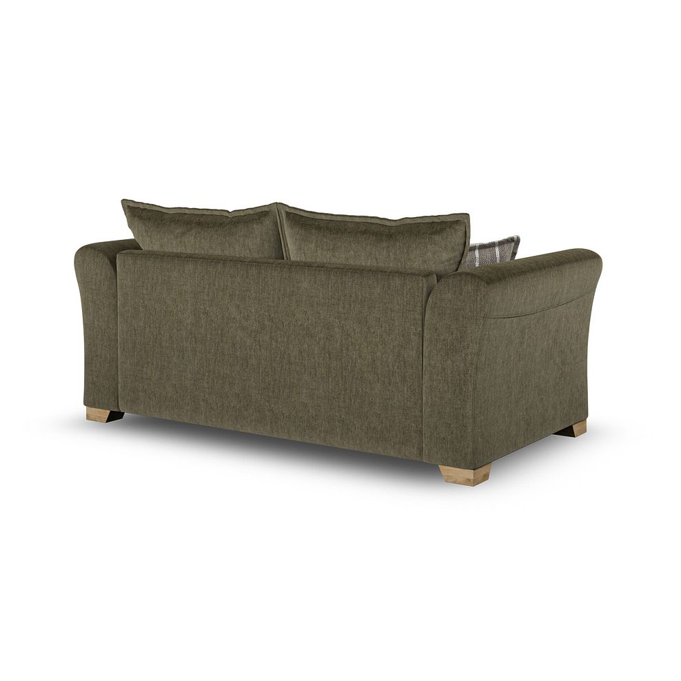 Milldale 3 Seater Sofa in Garda Seaweed Fabric with Earth Scatters 5